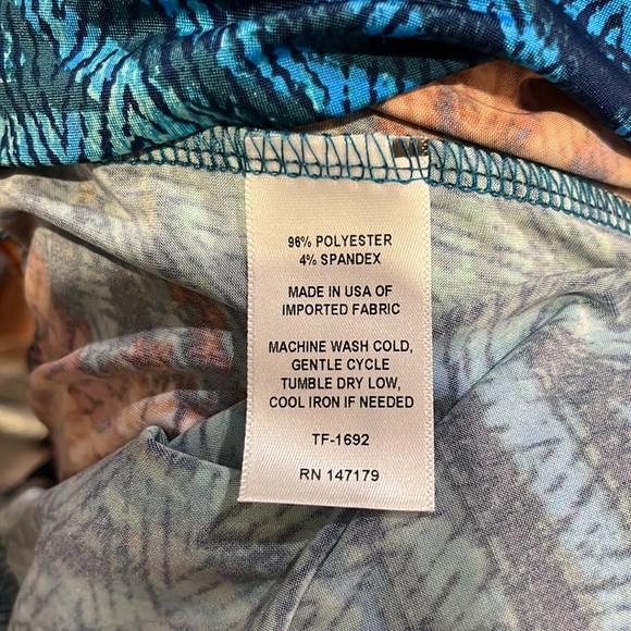 NEW VERONICA M STRIPED TUBE TOP IN MULTI M - Picture 3 of 3